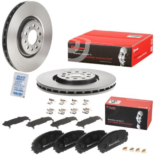 BREMBO Bremsscheibe 09.N268.11 + Bremsbelagsatz, Scheibenbremse P 37 021 Bild BREMBO Bremsscheibe 09.N268.11 + Bremsbelagsatz, Scheibenbremse P 37 021