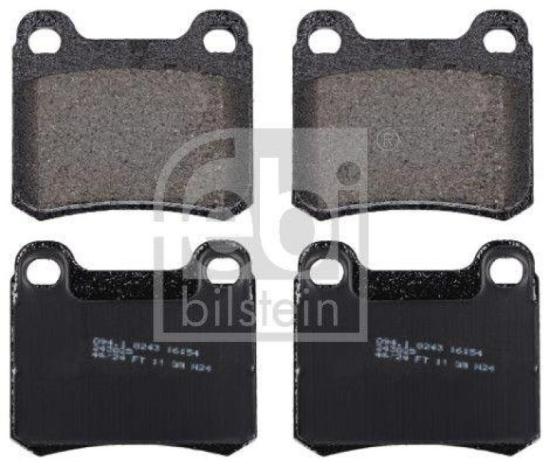 FEBI BILSTEIN Bremsbelagsatz, Scheibenbremse 16154 + Bremsscheibe 08138 Bild FEBI BILSTEIN Bremsbelagsatz, Scheibenbremse 16154 + Bremsscheibe 08138