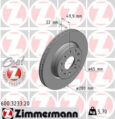 ZIMMERMANN Bremsbelagsatz, Scheibenbremse 23131.195.1 + Bremsscheibe 600.3241.20 + Bremsbelagsatz, Scheibenbremse 24563.165.1 + Bremsscheibe 600.3233.20 Bild ZIMMERMANN Bremsbelagsatz, Scheibenbremse 23131.195.1 + Bremsscheibe 600.3241.20 + Bremsbelagsatz, Scheibenbremse 24563.165.1 + Bremsscheibe 600.3233.20