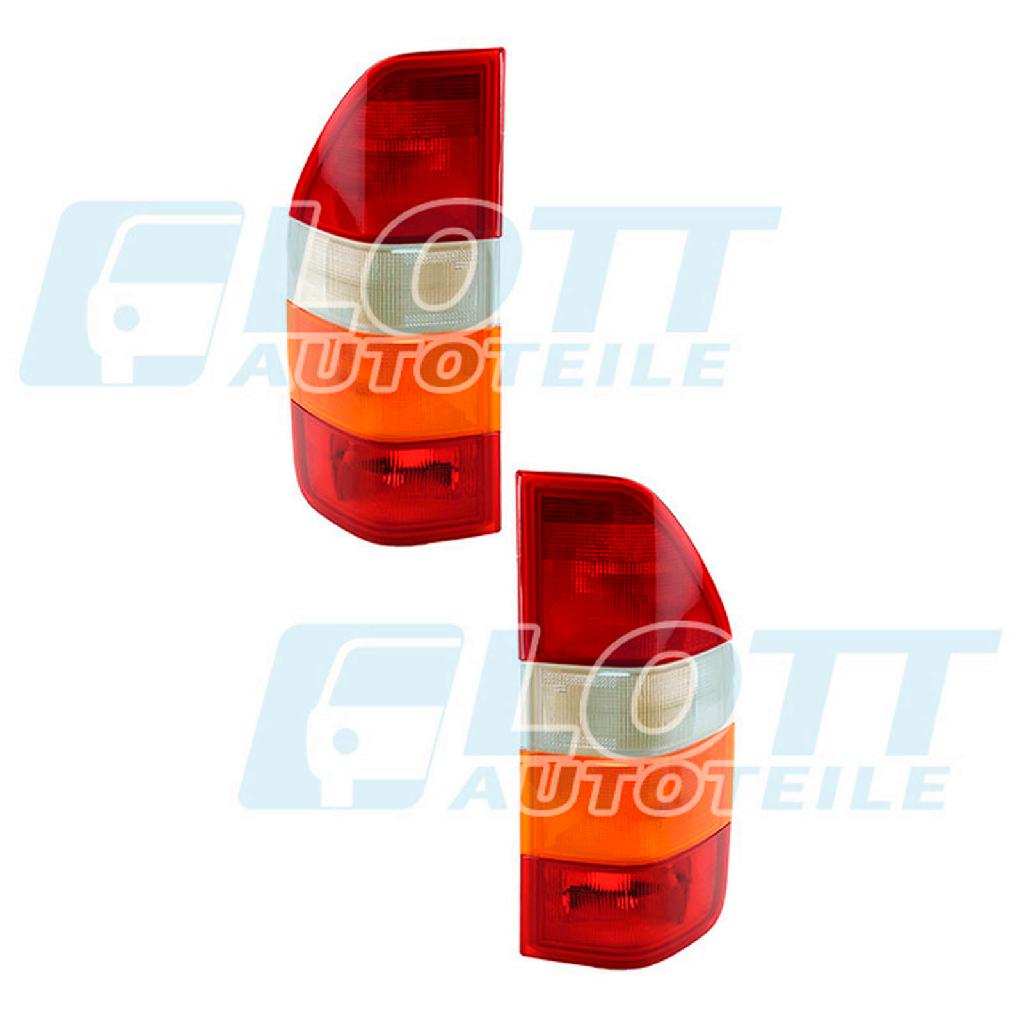 JOHNS Heckleuchte 50 63 87-1 + Heckleuchte 50 63 88-1