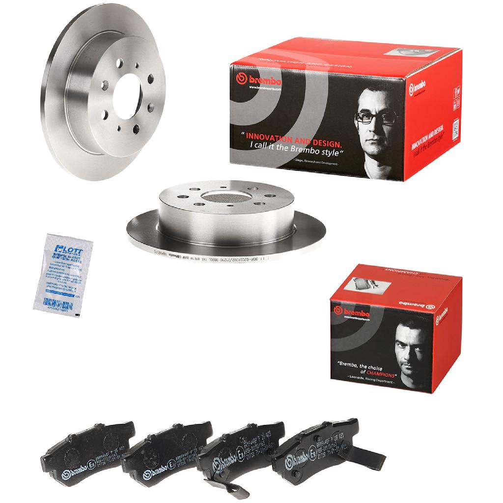 BREMBO Bremsscheibe 08.A920.10 + Bremsbelagsatz, Scheibenbremse P 28 025