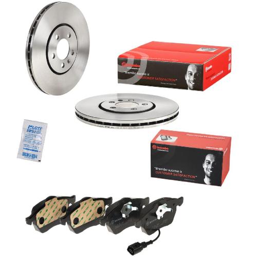 BREMBO Bremsbelagsatz, Scheibenbremse P 85 045 + Bremsscheibe 09.6747.10 Bild BREMBO Bremsbelagsatz, Scheibenbremse P 85 045 + Bremsscheibe 09.6747.10