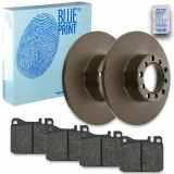 BLUE PRINT Bremsbelagsatz, Scheibenbremse ADU174262 + Bremsscheibe ADU174378
