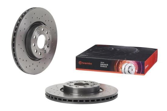 BREMBO Bremsscheibe 09.9772.1X + Bremsbelagsatz, Scheibenbremse P 85 147X Bild BREMBO Bremsscheibe 09.9772.1X + Bremsbelagsatz, Scheibenbremse P 85 147X