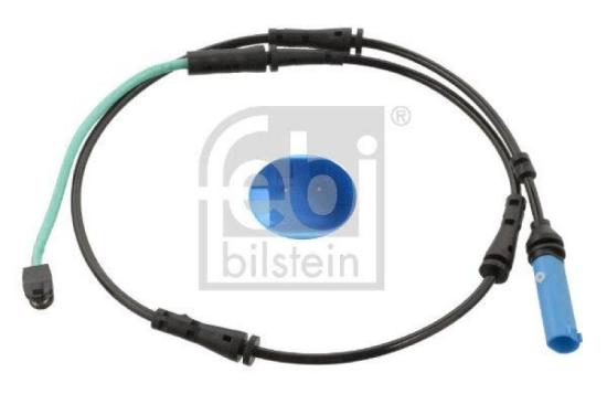 FEBI BILSTEIN Bremsbelagsatz, Scheibenbremse 16812 + Warnkontakt, Bremsbelagverschleiß 104576 + Bremsscheibe 171450 Bild FEBI BILSTEIN Bremsbelagsatz, Scheibenbremse 16812 + Warnkontakt, Bremsbelagverschleiß 104576 + Bremsscheibe 171450