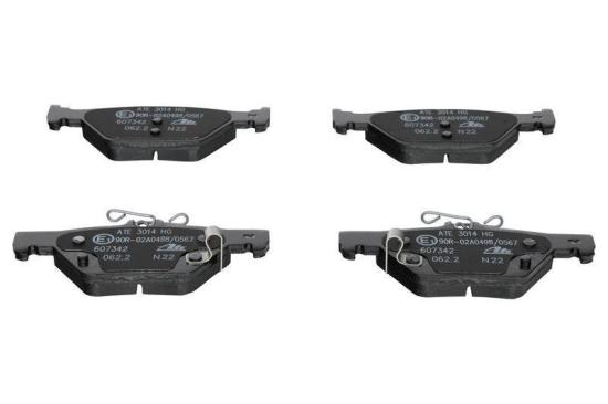 ATE Bremsbelagsatz, Scheibenbremse 13.0460-7342.2 + Bremsscheibe 24.0117-0111.1 Bild ATE Bremsbelagsatz, Scheibenbremse 13.0460-7342.2 + Bremsscheibe 24.0117-0111.1