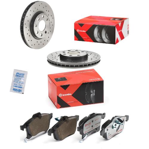 BREMBO Bremsbelagsatz, Scheibenbremse P 59 045X + Bremsscheibe 09.8601.1X Bild BREMBO Bremsbelagsatz, Scheibenbremse P 59 045X + Bremsscheibe 09.8601.1X