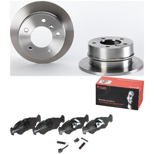 BREMBO Bremsbelagsatz, Scheibenbremse P 50 081 + Bremsscheibe 08.7724.10 Bild BREMBO Bremsbelagsatz, Scheibenbremse P 50 081 + Bremsscheibe 08.7724.10