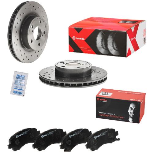 BREMBO Bremsscheibe 09.5673.1X + Bremsbelagsatz, Scheibenbremse P 78 009 Bild BREMBO Bremsscheibe 09.5673.1X + Bremsbelagsatz, Scheibenbremse P 78 009