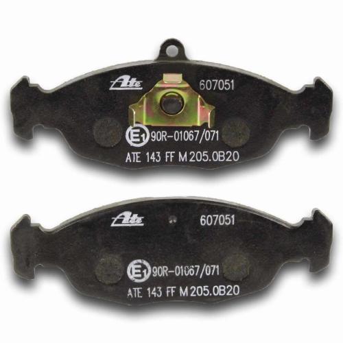 ATE Bremsbelagsatz, Scheibenbremse 13.0460-7051.2 + Bremsscheibe 24.0113-0161.1 Bild ATE Bremsbelagsatz, Scheibenbremse 13.0460-7051.2 + Bremsscheibe 24.0113-0161.1