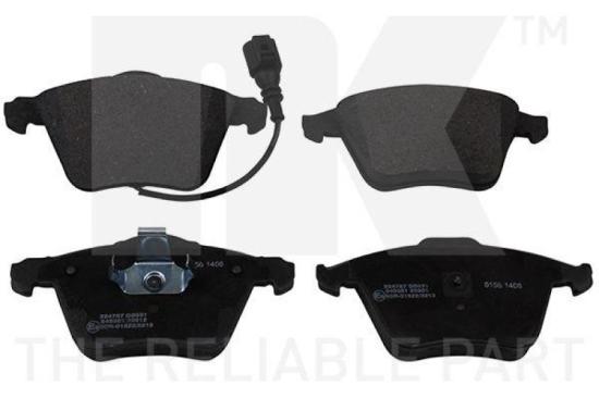 NK Bremsbelagsatz, Scheibenbremse 224787 + Bremsscheibe 204786 Bild NK Bremsbelagsatz, Scheibenbremse 224787 + Bremsscheibe 204786