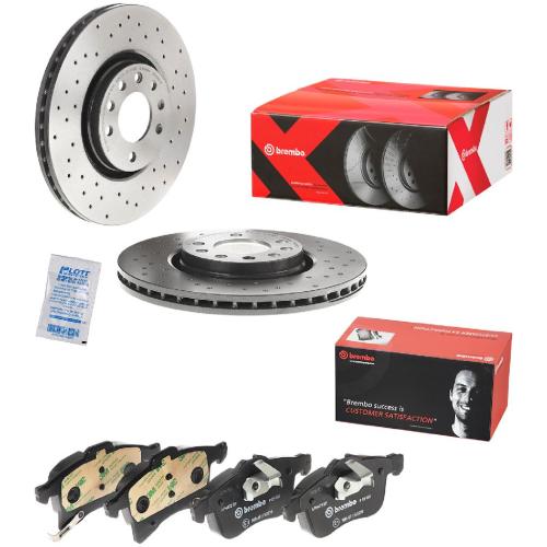 BREMBO Bremsscheibe 09.9369.1X + Bremsbelagsatz, Scheibenbremse P 59 045 Bild BREMBO Bremsscheibe 09.9369.1X + Bremsbelagsatz, Scheibenbremse P 59 045