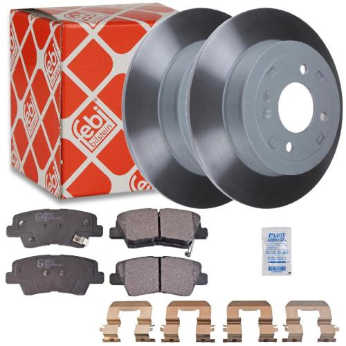 FEBI BILSTEIN Bremsbelagsatz, Scheibenbremse 116301 + Bremsscheibe 108420 Bild FEBI BILSTEIN Bremsbelagsatz, Scheibenbremse 116301 + Bremsscheibe 108420