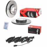 BREMBO Bremsscheibe 09.A820.1X + Bremsbelagsatz, Scheibenbremse P 85 153