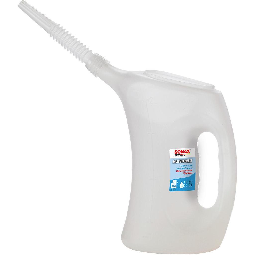 SONAX Messbecher mit flexiblem Schlauch 2 Liter