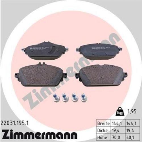 ZIMMERMANN Bremsbelagsatz, Scheibenbremse 22031.195.1 + Bremsscheibe 400.5518.30 BREMBO Warnkontakt, Bremsbelagverschleiß A 00 353 Bild ZIMMERMANN Bremsbelagsatz, Scheibenbremse 22031.195.1 + Bremsscheibe 400.5518.30 BREMBO Warnkontakt, Bremsbelagverschleiß A 00 353