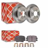 FEBI BILSTEIN Bremsbelagsatz, Scheibenbremse 116301 + Bremsscheibe 108675