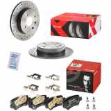 BREMBO Bremsbelagsatz, Scheibenbremse P 59 038 + Bremsscheibe 08.7626.1X