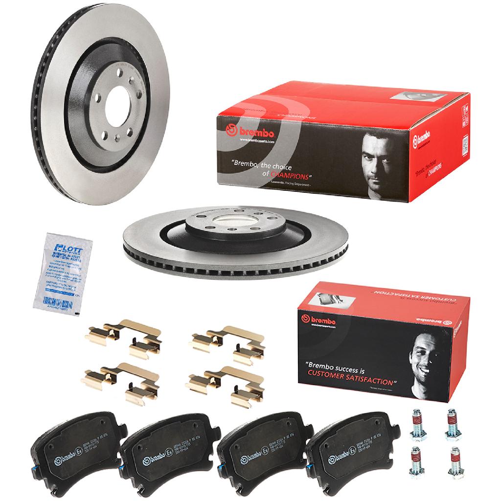 BREMBO Bremsscheibe 09.C137.11 + Bremsbelagsatz, Scheibenbremse P 85 076