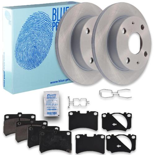 BLUE PRINT Bremsbelagsatz, Scheibenbremse ADU174265 + Bremsscheibe ADU174396 Bild BLUE PRINT Bremsbelagsatz, Scheibenbremse ADU174265 + Bremsscheibe ADU174396
