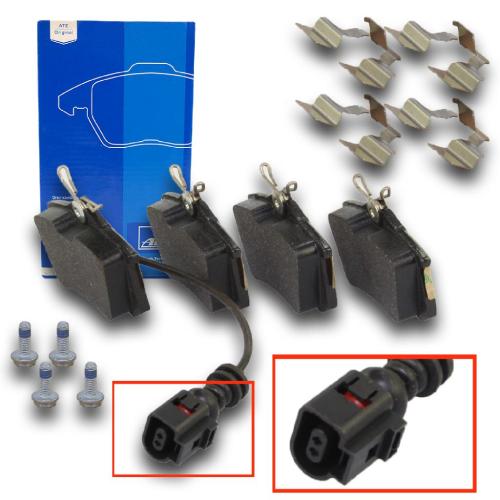 ATE Bremsbelagsatz, Scheibenbremse 13.0460-2877.2 + Bremsscheibe 24.0109-0123.1 Bild ATE Bremsbelagsatz, Scheibenbremse 13.0460-2877.2 + Bremsscheibe 24.0109-0123.1