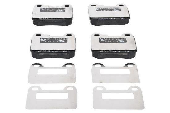 ATE Bremsbelagsatz, Scheibenbremse 13.0470-4977.2 + Bremsscheibe 24.0114-0111.1 Bild ATE Bremsbelagsatz, Scheibenbremse 13.0470-4977.2 + Bremsscheibe 24.0114-0111.1