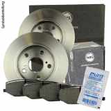 A.B.S. Bremsscheibe 16917 + Bremsbelagsatz, Scheibenbremse 37014