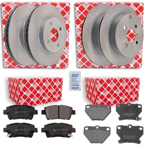 FEBI BILSTEIN Bremsscheibe 27234 + Bremsscheibe 108560 + Bremsbelagsatz, Scheibenbremse 116306 + Bremsbelagsatz, Scheibenbremse 16725 Bild FEBI BILSTEIN Bremsscheibe 27234 + Bremsscheibe 108560 + Bremsbelagsatz, Scheibenbremse 116306 + Bremsbelagsatz, Scheibenbremse 16725