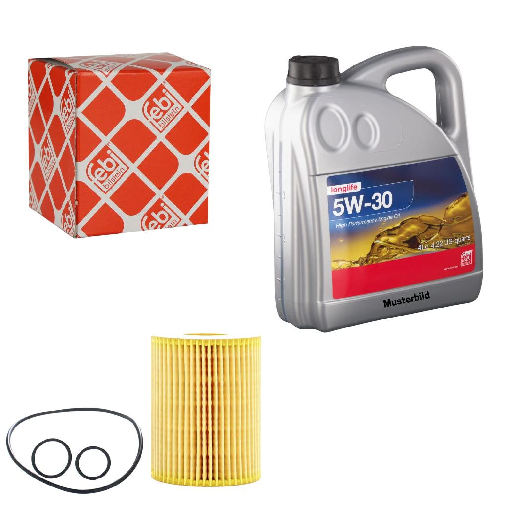 FEBI BILSTEIN Ölfilter 109709 + Motoröl 32942