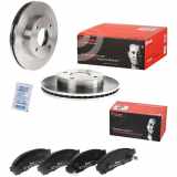 BREMBO Bremsbelagsatz, Scheibenbremse P 56 102 + Bremsscheibe 09.B548.10