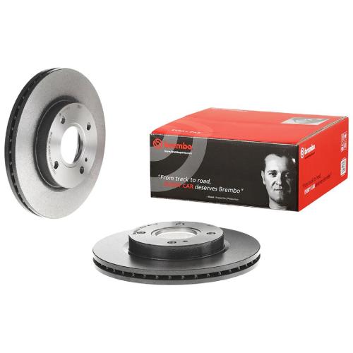 BREMBO Bremsbelagsatz, Scheibenbremse P 24 203 + Bremsscheibe 09.A968.21 Bild BREMBO Bremsbelagsatz, Scheibenbremse P 24 203 + Bremsscheibe 09.A968.21