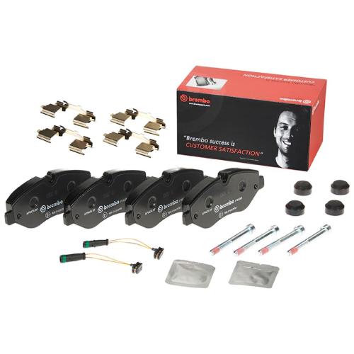 BREMBO Bremsscheibe 09.9508.11 + Bremsbelagsatz, Scheibenbremse P 50 085 Bild BREMBO Bremsscheibe 09.9508.11 + Bremsbelagsatz, Scheibenbremse P 50 085