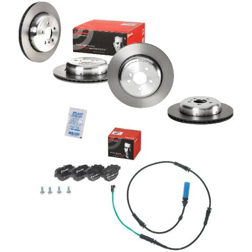 BREMBO Warnkontakt, Bremsbelagverschleiß A 00 522 + Bremsscheibe 09.D902.13 + Bremsscheibe 09.D903.13 + Bremsbelagsatz, Scheibenbremse P 06 064 Bild BREMBO Warnkontakt, Bremsbelagverschleiß A 00 522 + Bremsscheibe 09.D902.13 + Bremsscheibe 09.D903.13 + Bremsbelagsatz, Scheibenbremse P 06 064