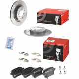 BREMBO Bremsscheibe 08.9460.61 + Bremsbelagsatz, Scheibenbremse P 23 190