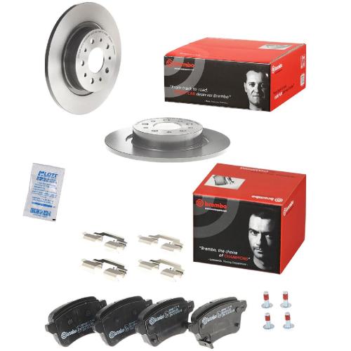 BREMBO Bremsscheibe 08.9460.61 + Bremsbelagsatz, Scheibenbremse P 23 190 Bild BREMBO Bremsscheibe 08.9460.61 + Bremsbelagsatz, Scheibenbremse P 23 190