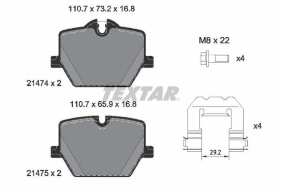 ATE Warnkontakt, Bremsbelagverschleiß 24.8190-0810.2 TEXTAR Bremsbelagsatz, Scheibenbremse 2147401 + Bremsscheibe 92288625 Bild ATE Warnkontakt, Bremsbelagverschleiß 24.8190-0810.2 TEXTAR Bremsbelagsatz, Scheibenbremse 2147401 + Bremsscheibe 92288625