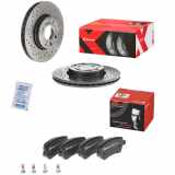 BREMBO Bremsbelagsatz, Scheibenbremse P 68 033 + Bremsscheibe 09.9078.1X