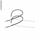 NK Seilzug, Feststellbremse 9045142 + Seilzug, Feststellbremse 9045143