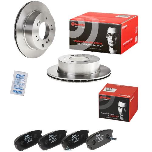 BREMBO Bremsbelagsatz, Scheibenbremse P 30 023 + Bremsscheibe 09.B409.10 Bild BREMBO Bremsbelagsatz, Scheibenbremse P 30 023 + Bremsscheibe 09.B409.10