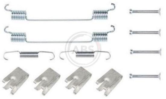 A.B.S. Bremsbackensatz 9215 + Radbremszylinder 52978X + Zubehörsatz, Bremsbacken 0883Q Bild A.B.S. Bremsbackensatz 9215 + Radbremszylinder 52978X + Zubehörsatz, Bremsbacken 0883Q
