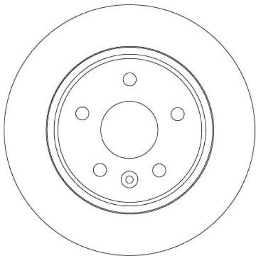 TRW Bremsscheibe DF6846 + Bremsbelagsatz, Scheibenbremse GDB2180 Bild TRW Bremsscheibe DF6846 + Bremsbelagsatz, Scheibenbremse GDB2180