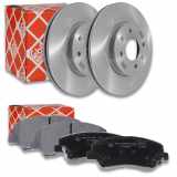 FEBI BILSTEIN Bremsbelagsatz, Scheibenbremse 170244 + Bremsscheibe 108447