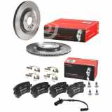 BREMBO Bremsscheibe 09.B969.11 + Bremsbelagsatz, Scheibenbremse P 85 150