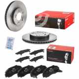 BREMBO Bremsscheibe 09.6893.11 + Bremsbelagsatz, Scheibenbremse P 28 026