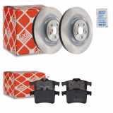 FEBI BILSTEIN Bremsscheibe 44137 + Bremsbelagsatz, Scheibenbremse 116089