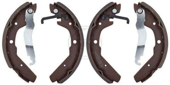 A.B.S. Radbremszylinder 2748 + Zubehörsatz, Bremsbacken 0571Q + Bremsbackensatz 8801 + Bremstrommel 7170-S Bild A.B.S. Radbremszylinder 2748 + Zubehörsatz, Bremsbacken 0571Q + Bremsbackensatz 8801 + Bremstrommel 7170-S