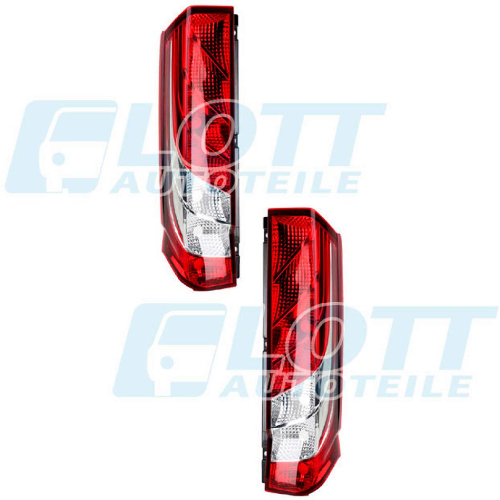 JOHNS Heckleuchte 40 45 87-1 + Heckleuchte 40 45 88-1