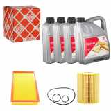 FEBI BILSTEIN Motoröl 32931 + Motoröl 32933 + Luftfilter 30941 + Ölfilter 32910