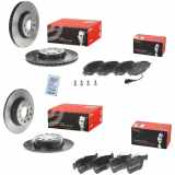 BREMBO Bremsscheibe 09.9772.11 + Bremsbelagsatz, Scheibenbremse P 85 124 + Bremsbelagsatz, Scheibenbremse P 85 126 + Bremsscheibe 08.B413.11