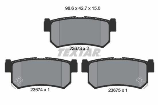 TEXTAR Bremsscheibe 92203203 + Bremsbelagsatz, Scheibenbremse 2356901 + Bremsscheibe 92198703 + Bremsbelagsatz, Scheibenbremse 2367301 Bild TEXTAR Bremsscheibe 92203203 + Bremsbelagsatz, Scheibenbremse 2356901 + Bremsscheibe 92198703 + Bremsbelagsatz, Scheibenbremse 2367301